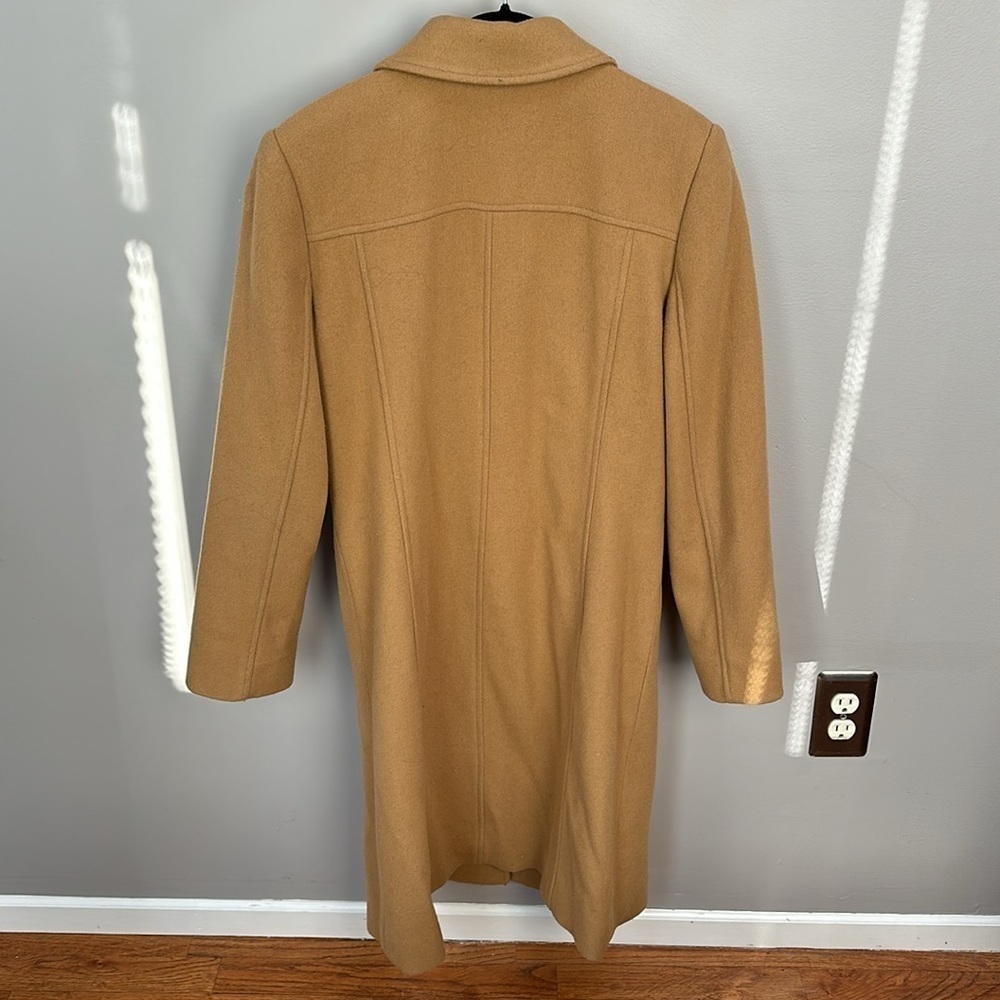 Camel Colored Kenneth Cole Wool Blend Topcoat. - image 2